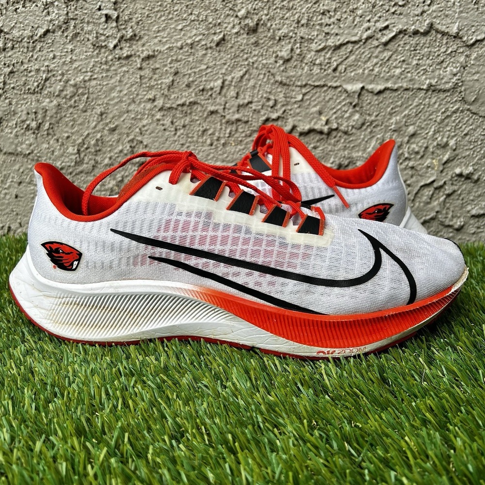 Nike Shoes Men Size 11 Air Zoom Pegasus 37 Oregon State Beavers Running - Picture 3 of 11
